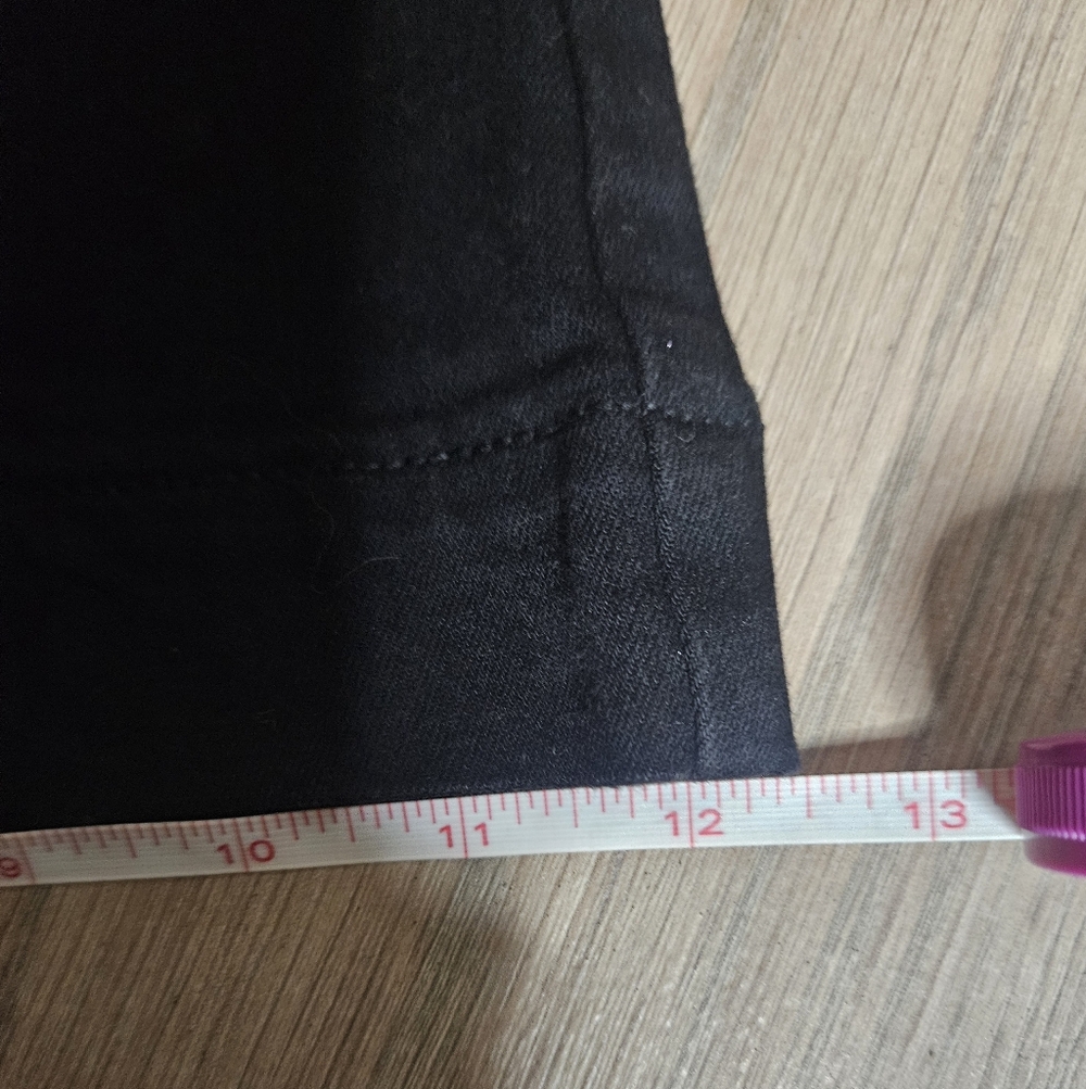 💥Sale💥NWOT Torrid Black Festi Lace Up Flare High Rise Jean - Picture 6 of 7